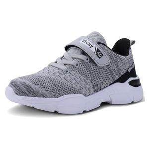 NEW Vivay Gray Lightweight Tennis Running Sneakers Size 36